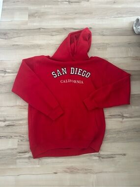red san diego hooded sweatshirt